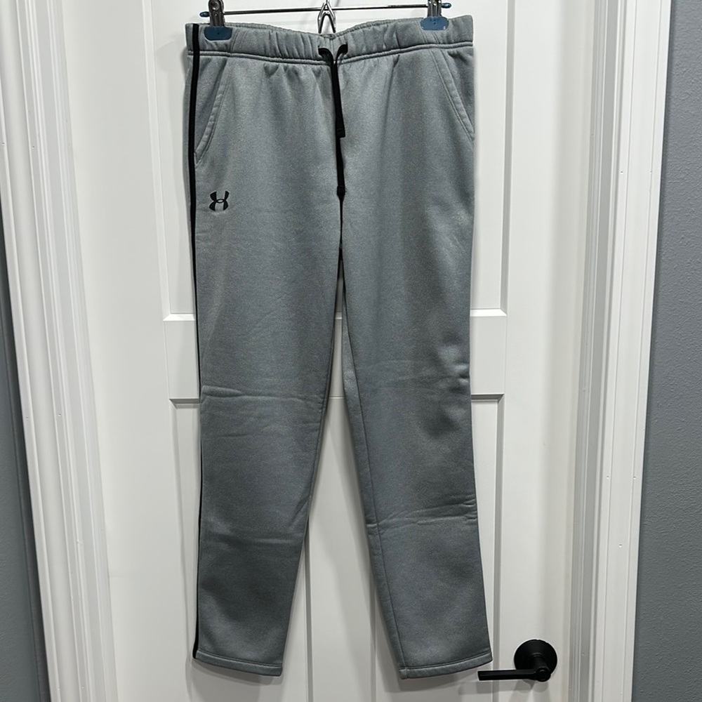 Under Armour Girls Youth Size XL Athletic Fleece Lined Pants